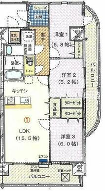 【間取り】 | ブライムタワー古川 