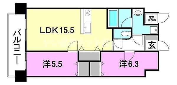【間取り】 | ブライムタワー古川 