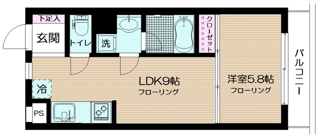 ルモンピエール新大塚 の間取り|間取りです。