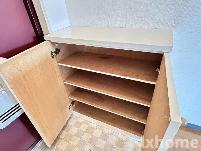リバティハイツの玄関|きれいな玄関です