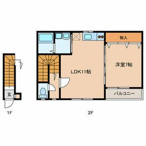 セピアコートの間取り|間取りです。