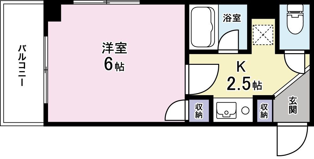 早稲田桜並木AVEの間取り|間取りです。