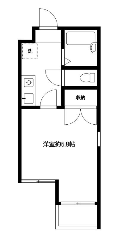 ベルテエフの間取り|間取りです。