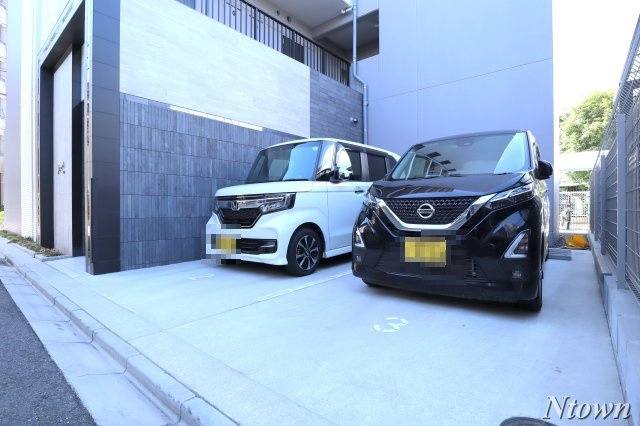 【駐車場】 | ル・シエル大秋 | 駐車スペースもあります
