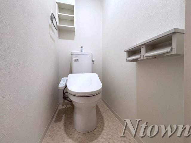 【トイレ】 | ル・シエル大秋 | 清潔感のあるトイレです