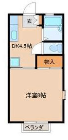 【間取り】 | パークサイド池田Ｂ