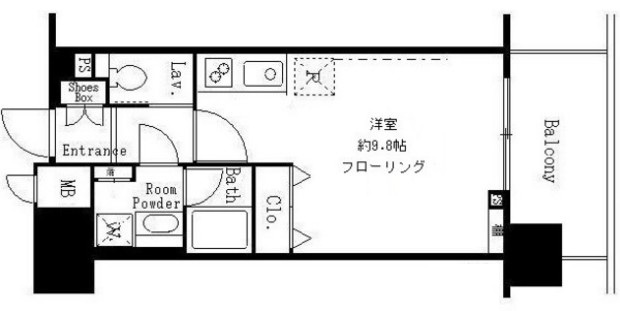 サンクレール荒川ブランガーデンの間取り|間取りです。