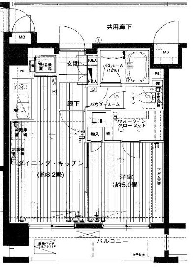 LA.スイート上野の間取り|間取りです。