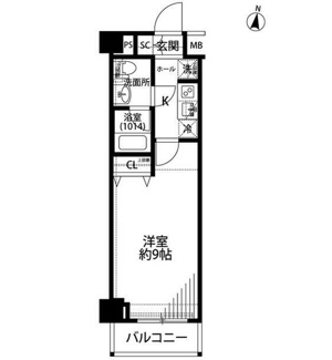 【間取り】 | プレール・ドゥーク羽田WESTⅡ