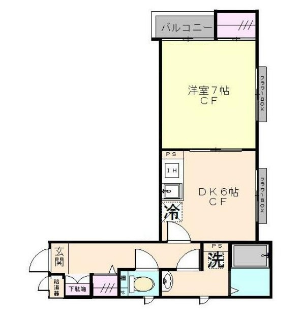 ガーデンコート小茂根の間取り|間取りです。
