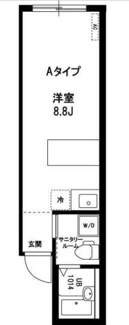 【間取り】 | 荻窪カフェレジデンス | 間取りです。