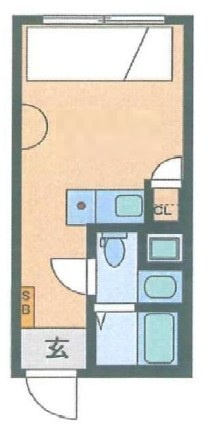 HJ PLACE 東新宿の間取り|間取りです。