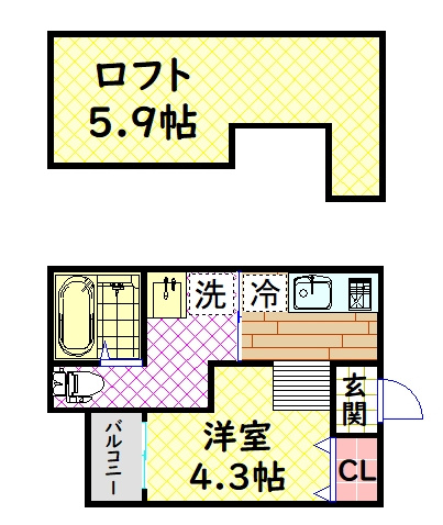 【間取り】 | アティックサカイ