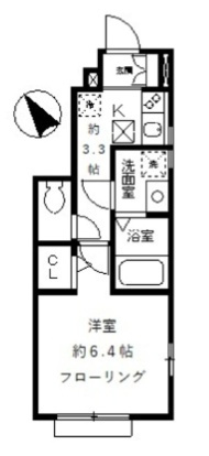 上目黒スカイコートの間取り