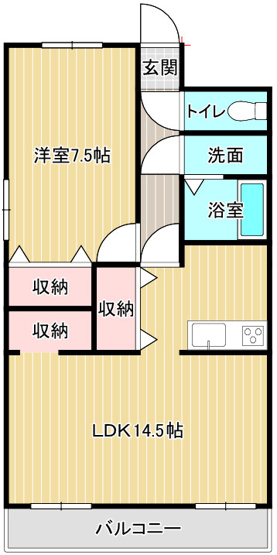 【間取り】 | アーヴァンシティー中島田
