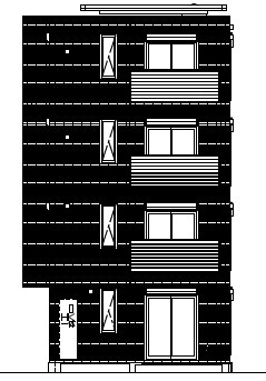 （仮称）西大井5丁目メゾンの外観パース