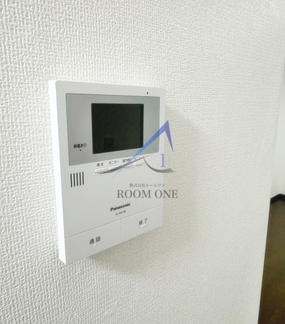 カーサ戸辺のセキュリティ|モニター付きインターホンです。