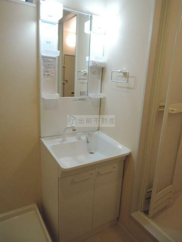 新宿区高田馬場４丁目の賃貸マンションの洗面所