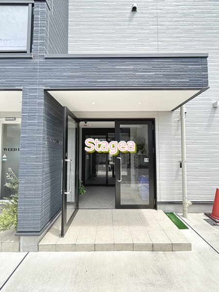 クレア東大宮Ⅱのエントランス