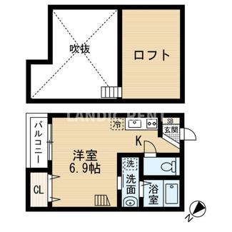 【間取り】 | プレシャス　ソルーナ　博多駅南