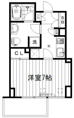 アトラス西早稲田の間取り