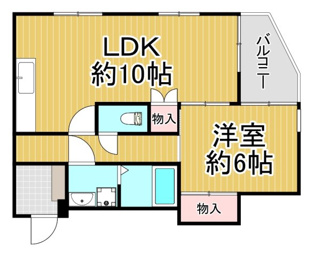 コスモハイツの間取り