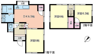 【間取り】 | 山崎町　一戸建て♪ | 間取り図