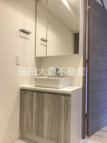 クレヴィスタ蒲田Ⅱの洗面所|洗面脱衣所　独立洗面台