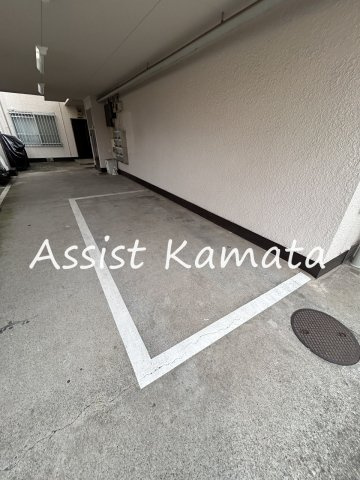 池上ネオハイムの駐車場