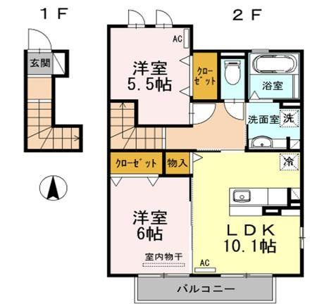 カーサカルダの間取り