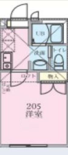 ル・ソレイユKOIWAの間取り