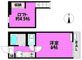 【間取り】 | ショコラⅤ
