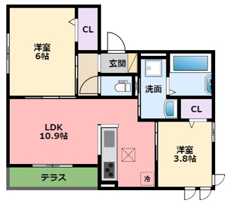 【間取り】 | コンフォール甲子園口