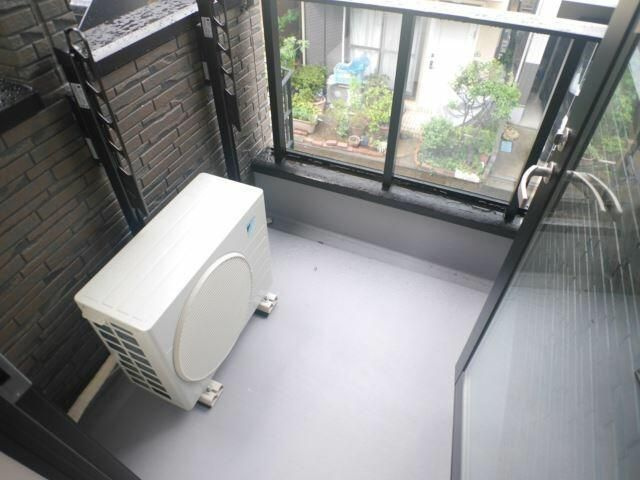 アクアフォレスタ西綾瀬のバルコニー