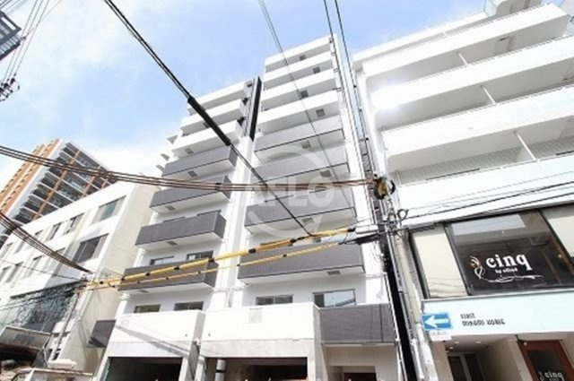 M.hills南堀江southの外観|Ｍ．ｈｉｌｌｓ南堀江ｓｏｕｔｈ　スタイリッシュな外観