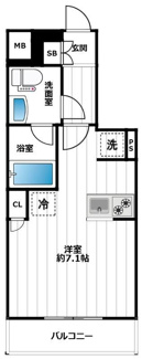 【間取り】 | ＡＺＥＳＴ金町 | 間取りです。