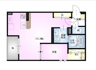 【間取り】 | ＲＥＧＡＬＥＳＴ　ＴⅢ | 間取りです。