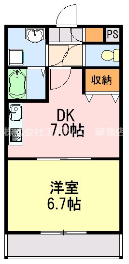 【間取り】 | 金太郎ヒルズ54