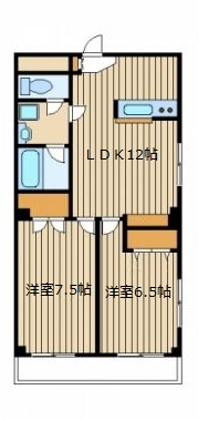 【間取り】 | 第一ハイム曙