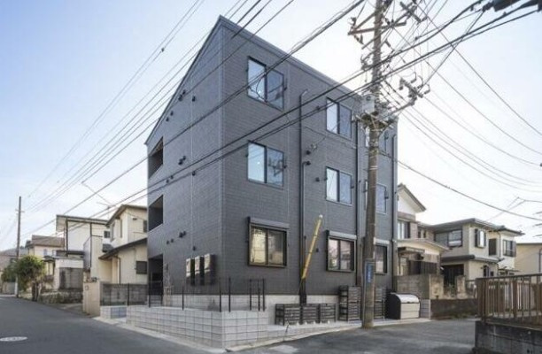 柏市つくしが丘４丁目のアパートの外観