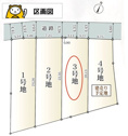 【間取り】 | 三島市青木　3号地　区画図