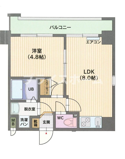 【間取り】 | HPに初期費用掲載！「プライスホーム」で検索！ベリーズ高砂