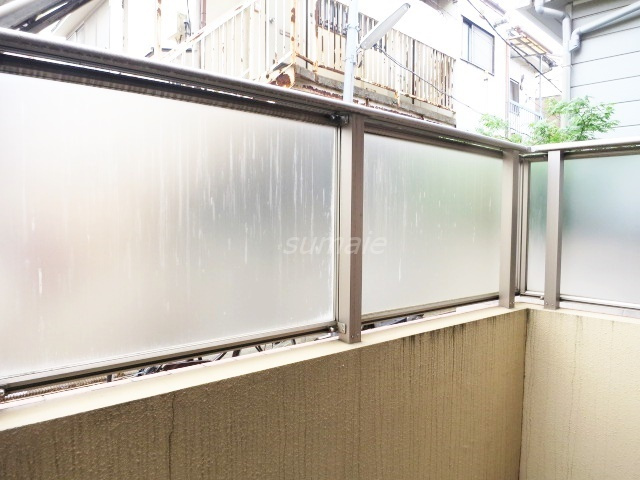 エレガンス８番館の展望|外から洗濯物見えないようになってます♪