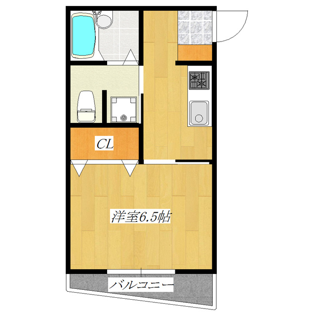 エレガンス８番館の間取り|住環境良好で充実設備です☆