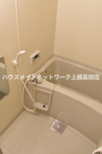 エスポワール大豆 Ｂの浴室|追焚機能付