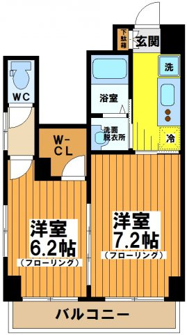 【間取り】 | ロリエ笹塚