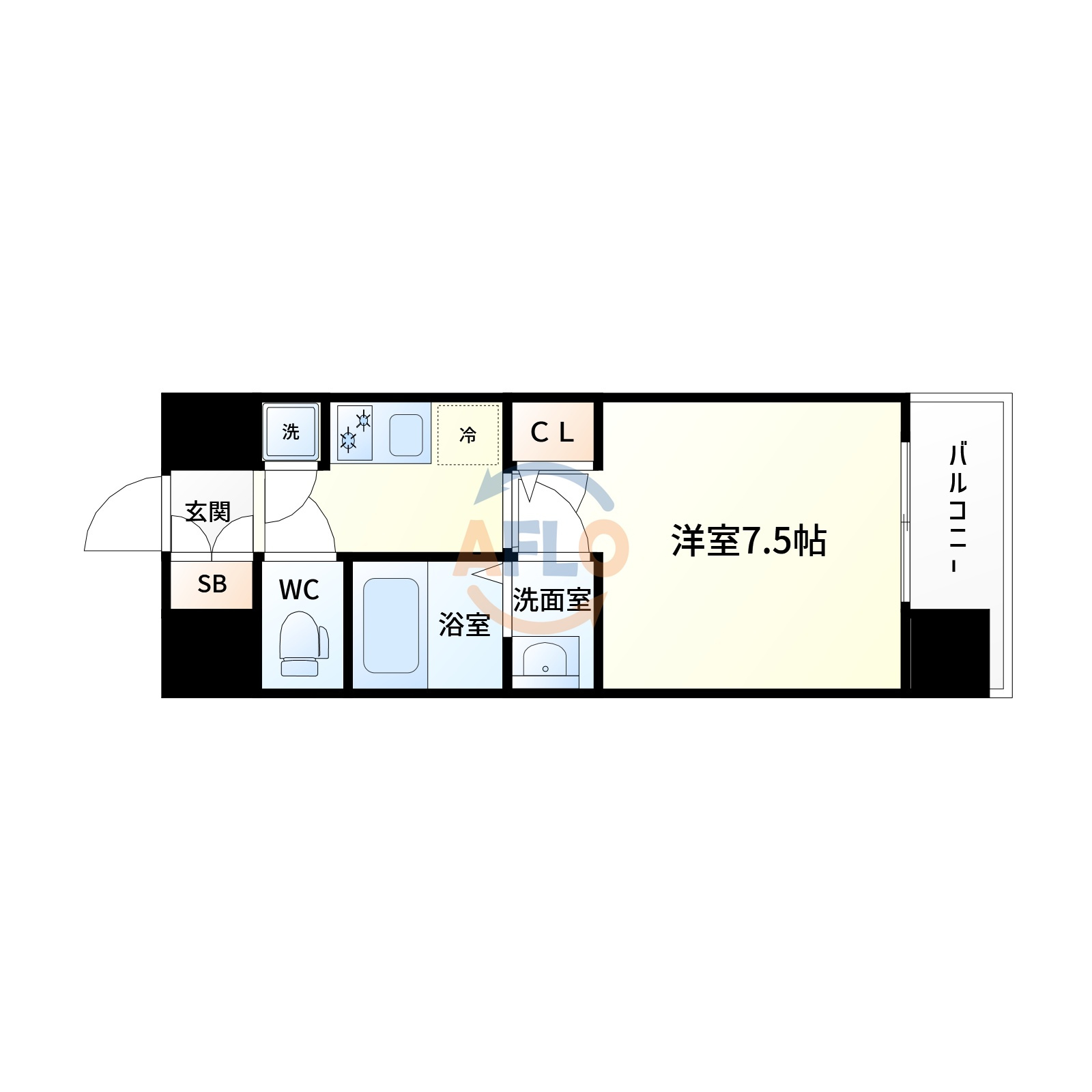 セレニテ東三国ミラクの間取り|セレニテ東三国ミラク　間取り