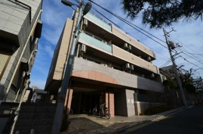 【外観】 | パークウェル中野中央 | 鉄筋コンクリート造のがっちりとした建物。