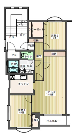 【間取り】 | 津島南サンコーポ