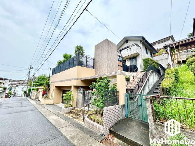 千種区徳川山町2丁目の前面道路含む現地写真